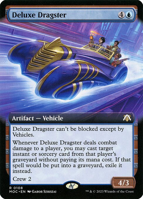 MOC: Deluxe Dragster (Extended Art)