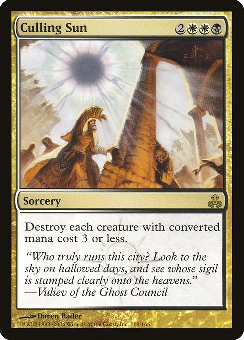 GPT: Culling Sun