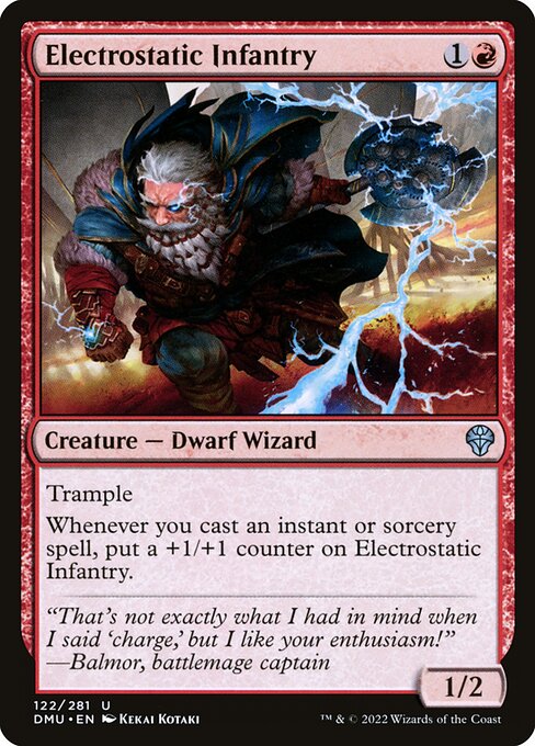 DMU: Electrostatic Infantry (Foil)