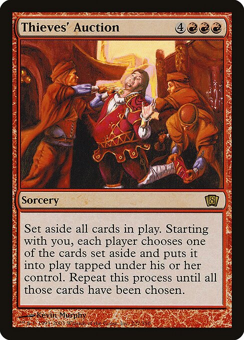 8ED: Thieves' Auction (Foil)