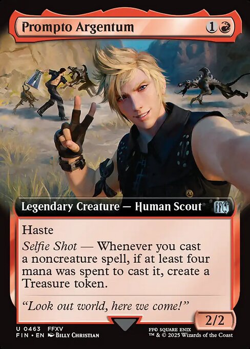 FIN: Prompto Argentum (Extended Art)