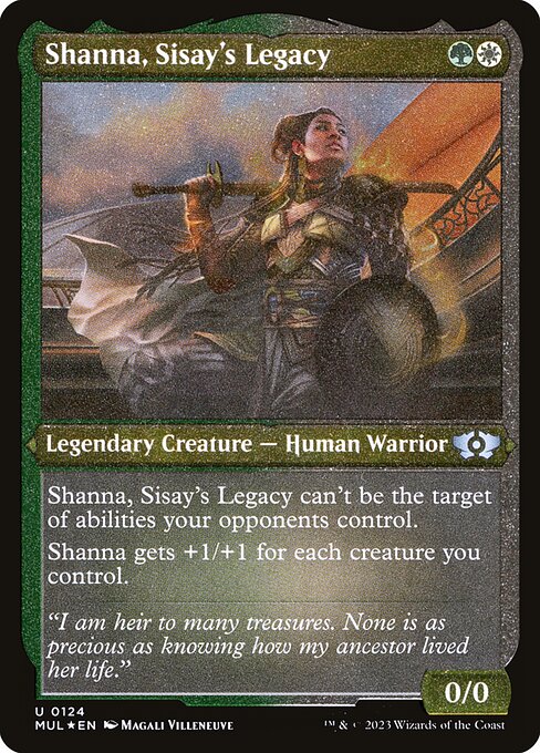 MUL: Shanna, Sisay's Legacy (Foil Etched)