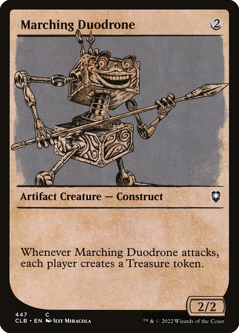 CLB: Marching Duodrone (Showcase) (Foil)