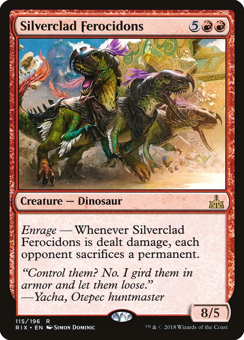 RIX: Silverclad Ferocidons (Foil)