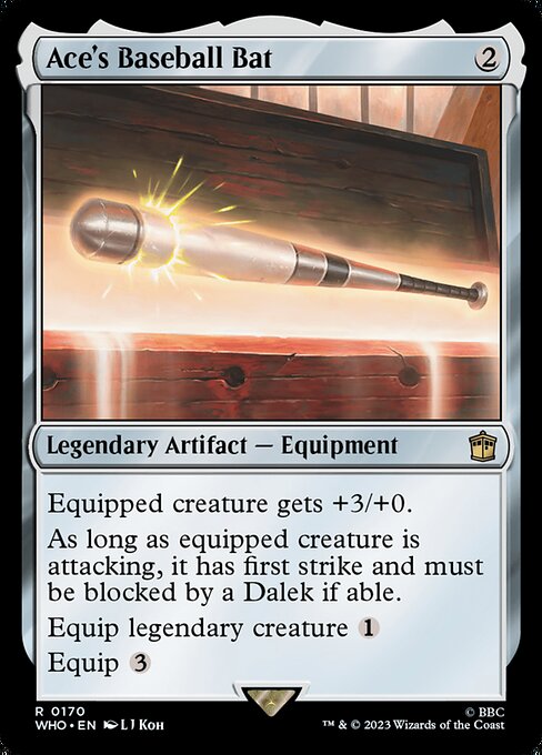 WHO: Ace's Baseball Bat