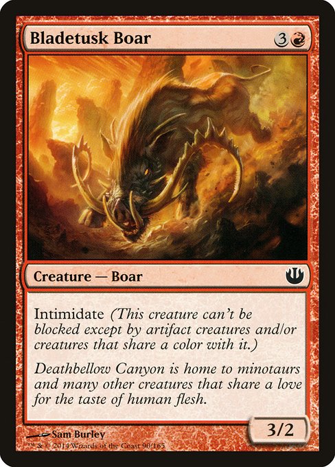 JOU: Bladetusk Boar (Foil)