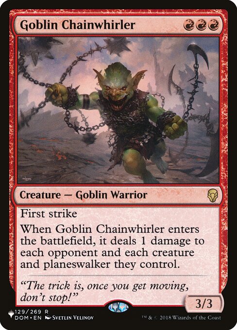 PLST: Goblin Chainwhirler