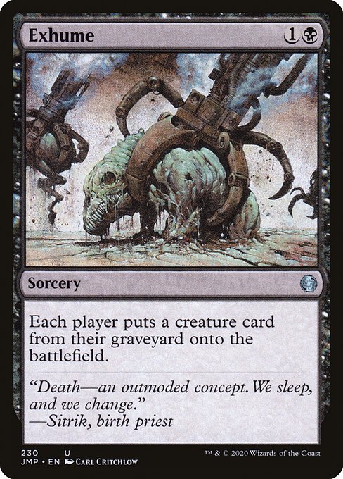 JMP: Exhume