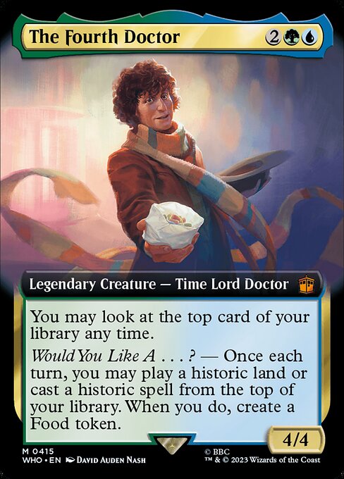 WHO: The Fourth Doctor (Extended Art) (Foil)