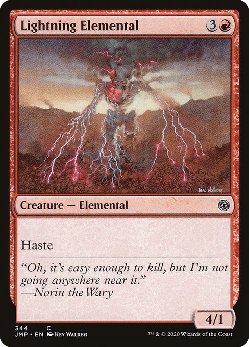 JMP: Lightning Elemental