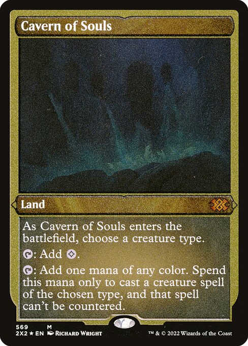 (foil)魂の洞窟/Cavern of Souls(2X2-BF) CavernOfSouls__83078.
