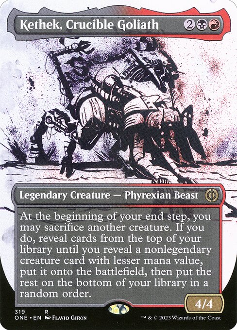 ONE: Kethek, Crucible Goliath (Showcase) (Foil)