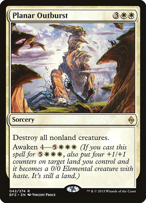 BFZ: Planar Outburst (Foil)