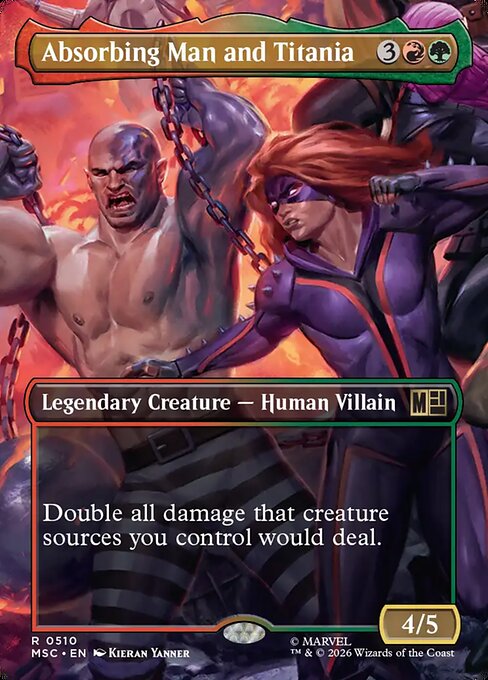 MSC: Absorbing Man and Titania (Borderless)