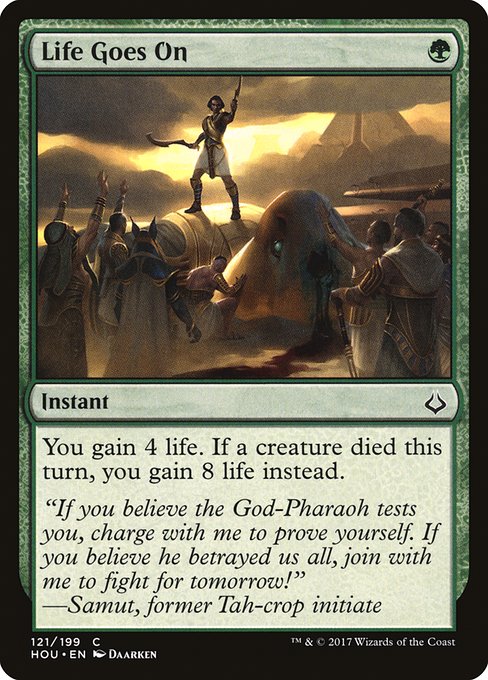 HOU: Life Goes On (Foil)