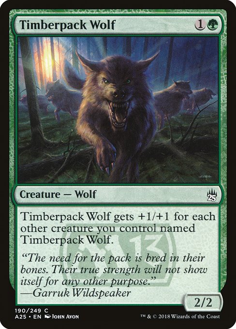A25: Timberpack Wolf (Foil)