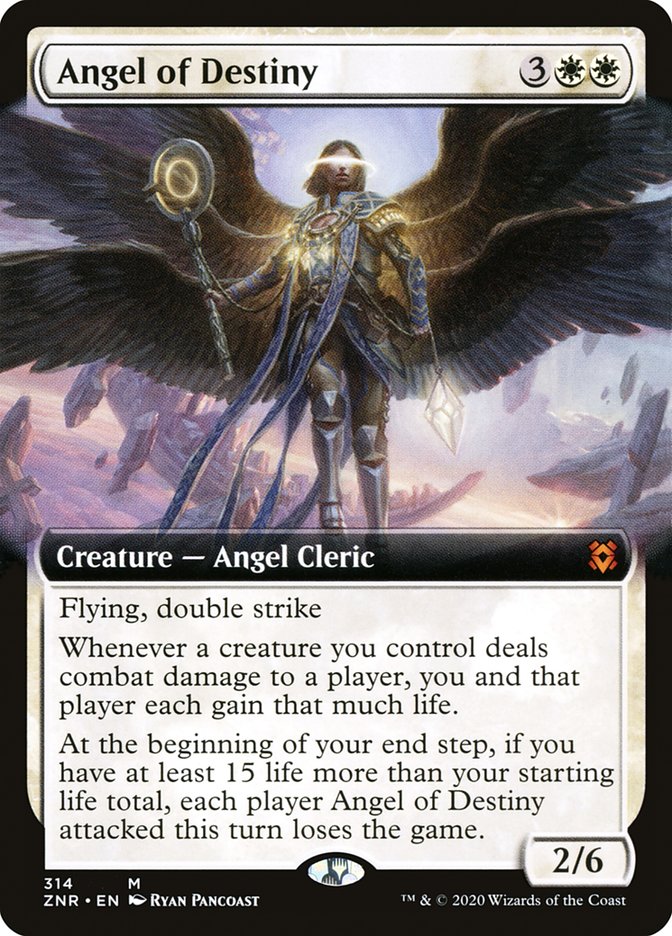 Angel of Destiny (Extended Art) [Foil] :: ZNR