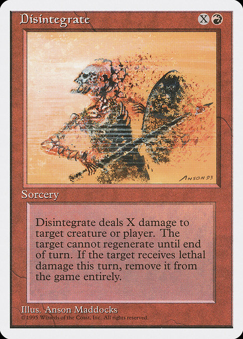 4ED: Disintegrate
