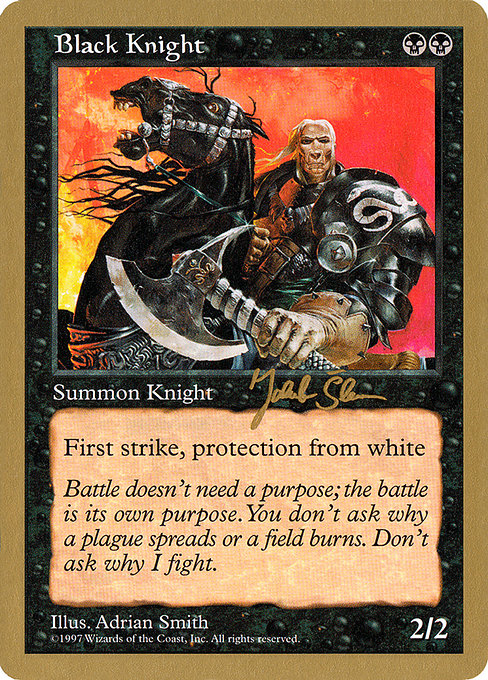 WC97: Black Knight - 1997 Jakub Slemr (5ED)