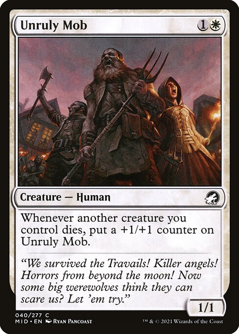 MID: Unruly Mob (Foil)
