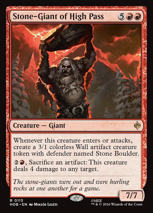 HOB: Stone-Giant of High Pass