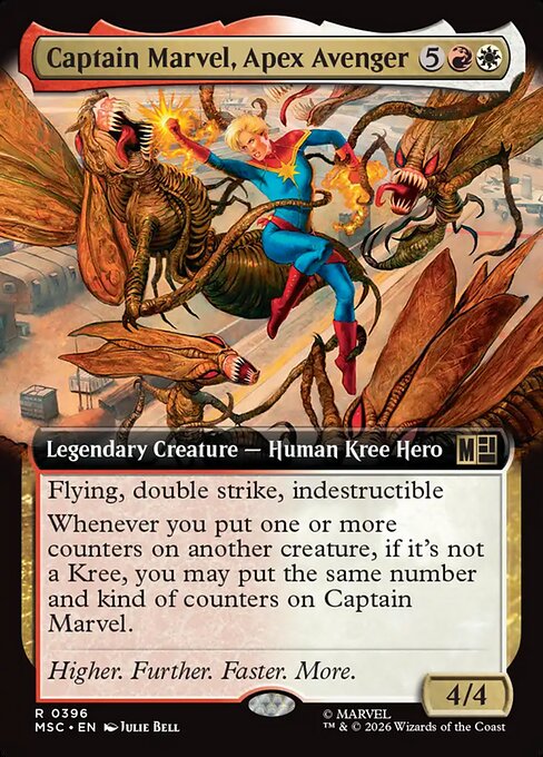 MSC: Captain Marvel, Apex Avenger (Extended Art)