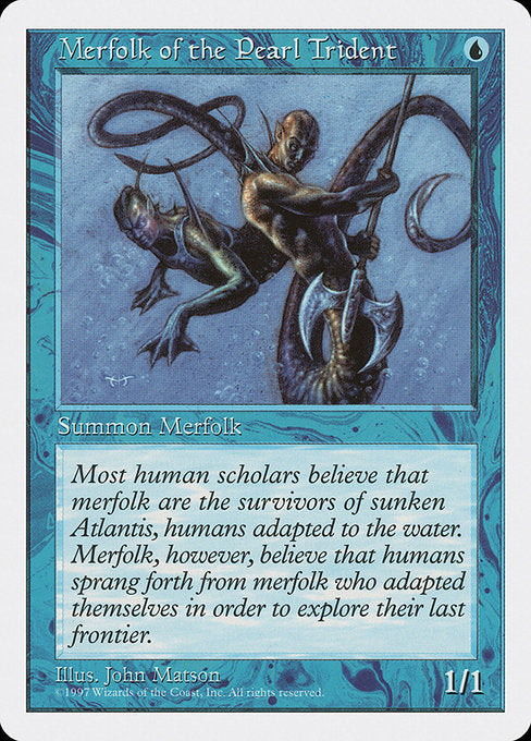 5ED: Merfolk of the Pearl Trident