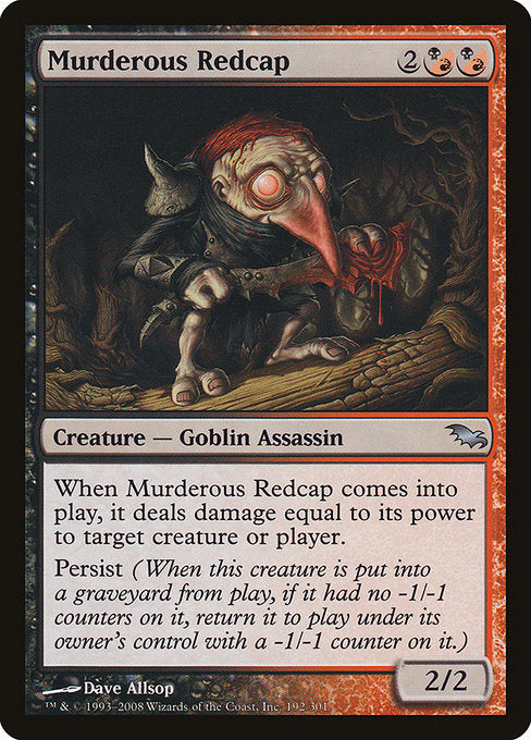 SHM: Murderous Redcap (Foil)