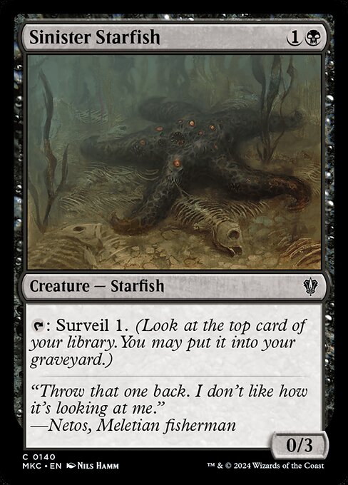 MKC: Sinister Starfish