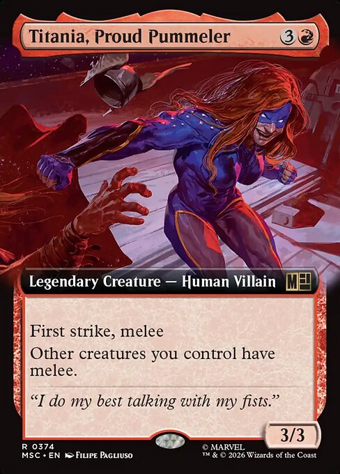 MSC: Titania, Proud Pummeler (Extended Art)