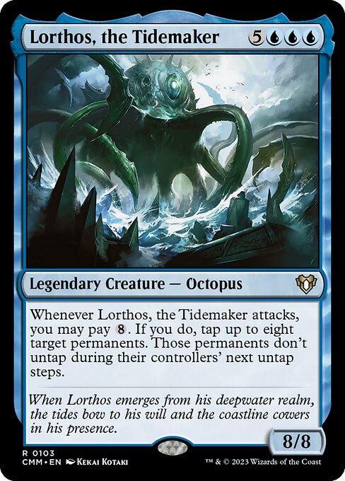 CMM: Lorthos, the Tidemaker (Foil)