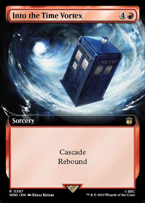 WHO: Into the Time Vortex (Extended Art) (Foil)