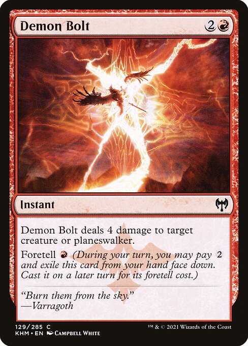 KHM: Demon Bolt (Foil)