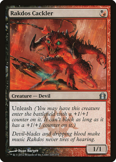 RTR: Rakdos Cackler