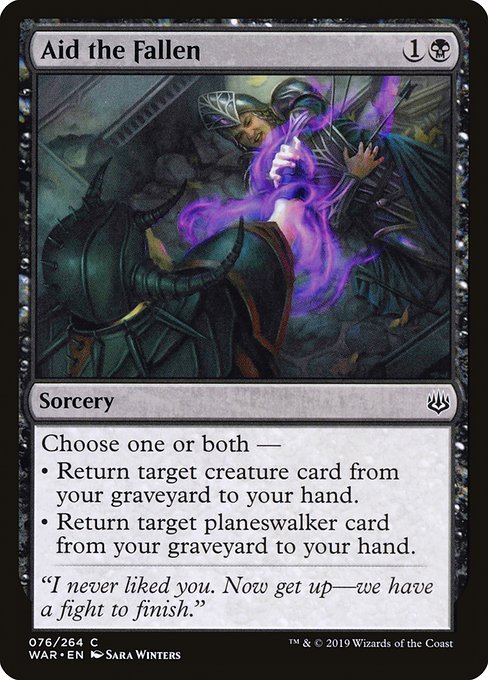 WAR: Aid the Fallen (Foil)