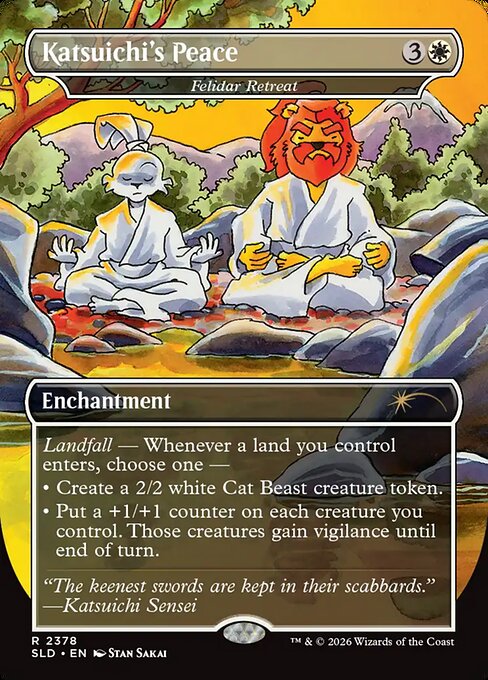 SLD: Katsuichi's Peace - Felidar Retreat