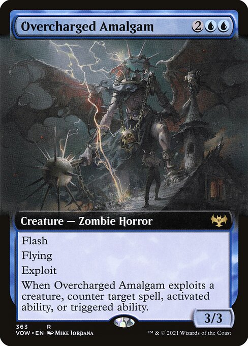 VOW: Overcharged Amalgam (Extended Art) (Foil)