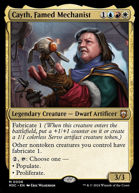M3C: Cayth, Famed Mechanist