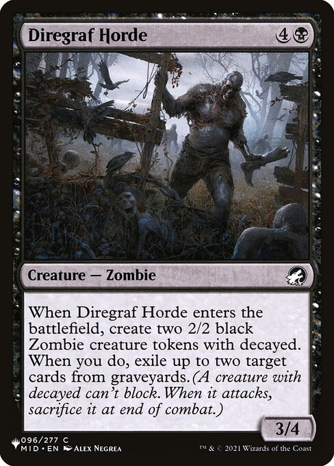 PLST: Diregraf Horde