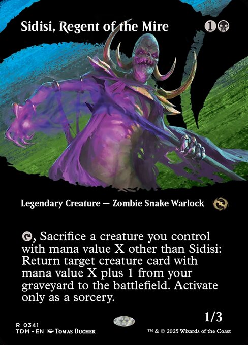 TDM: Sidisi, Regent of the Mire (Borderless) (Foil)