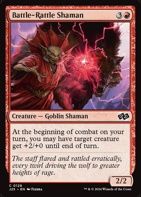 J25: Battle-Rattle Shaman (Foil)