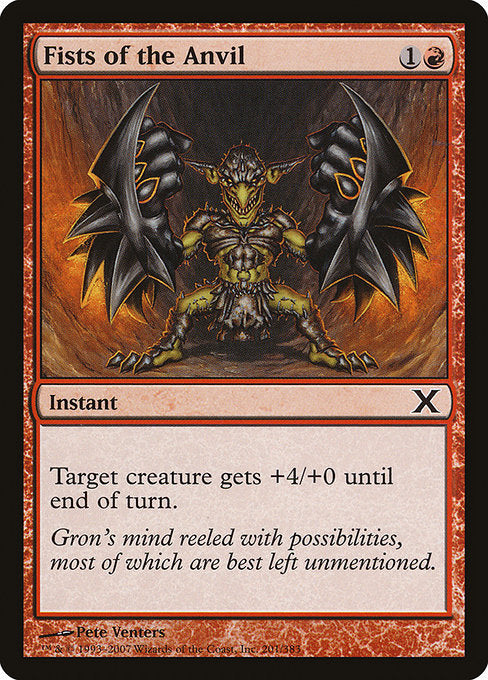 10E: Fists of the Anvil (Foil)