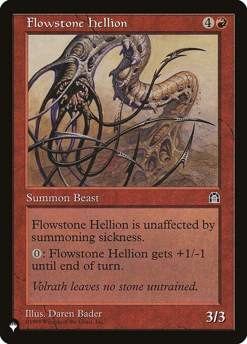 PLST: Flowstone Hellion