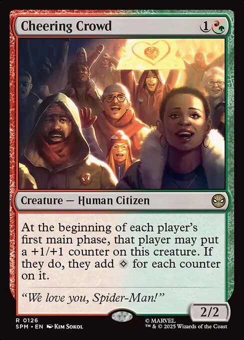 SPM: Cheering Crowd (Foil)