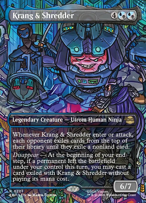 TMT: Krang & Shredder (Borderless)