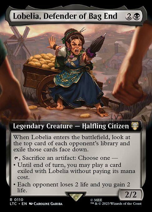 LTC: Lobelia, Defender of Bag End (Extended Art)