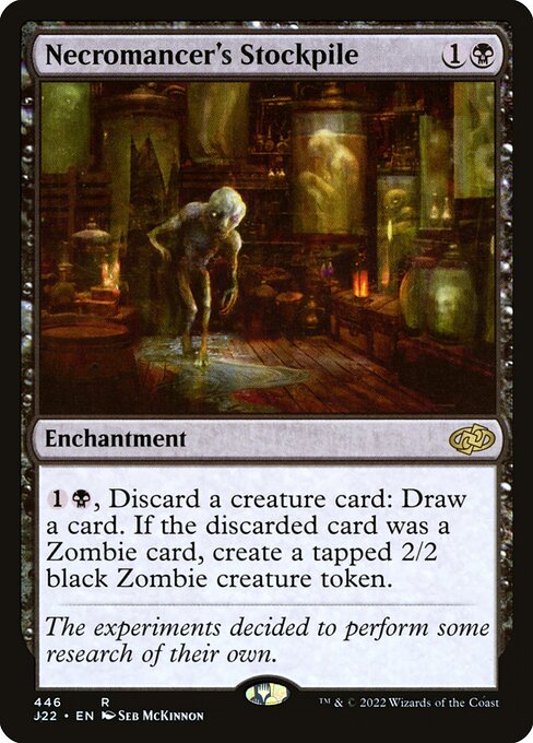 J22: Necromancer's Stockpile