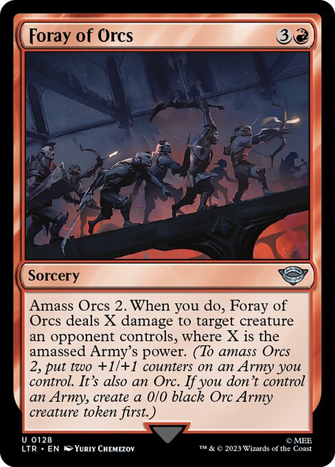 LTR: Foray of Orcs (Foil)