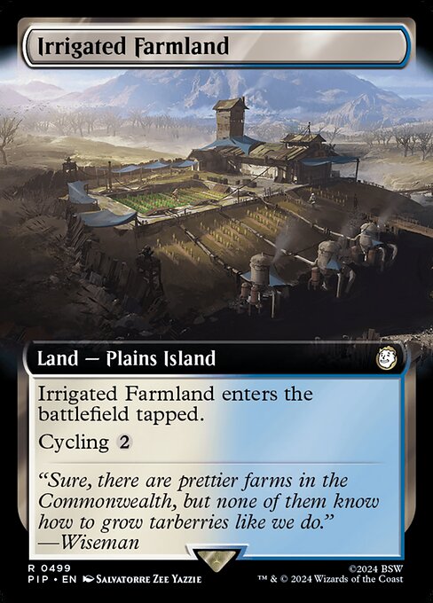 PIP: Irrigated Farmland (Extended Art) (Foil)