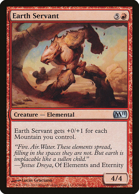 M11: Earth Servant (Foil)